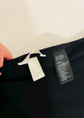 Siyah Uzun Hamile Eteği - Görsel 2