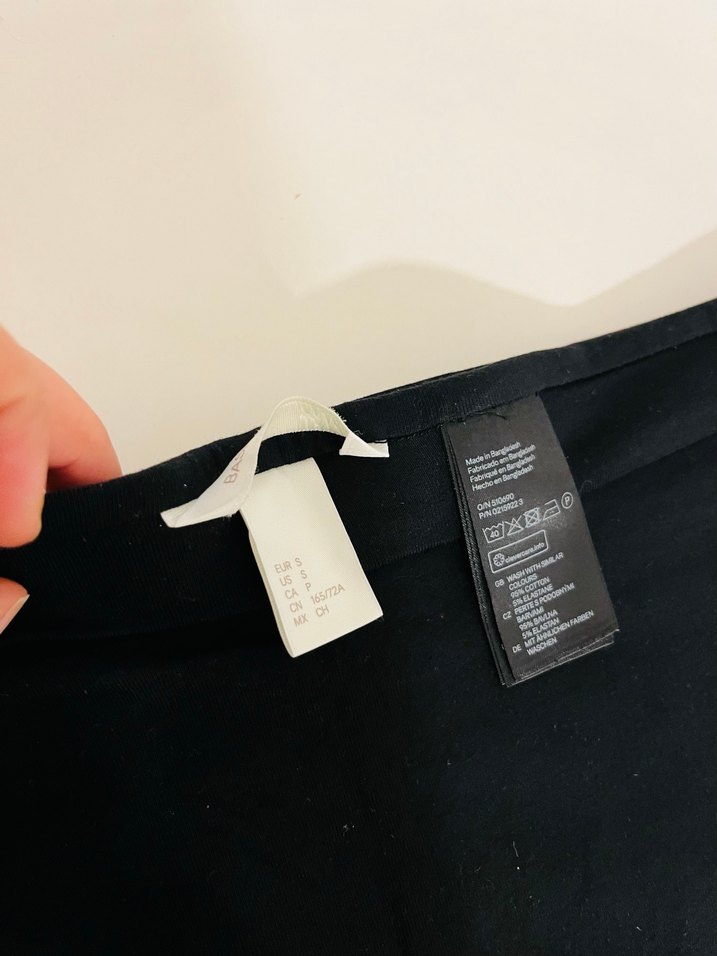 Siyah Uzun Hamile Eteği - Görsel 2