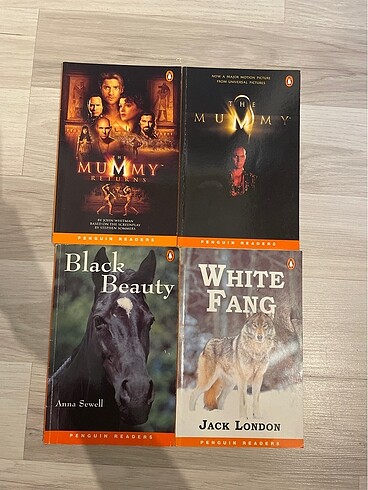 4 Tane 2. Seviye İngilizce Kitap