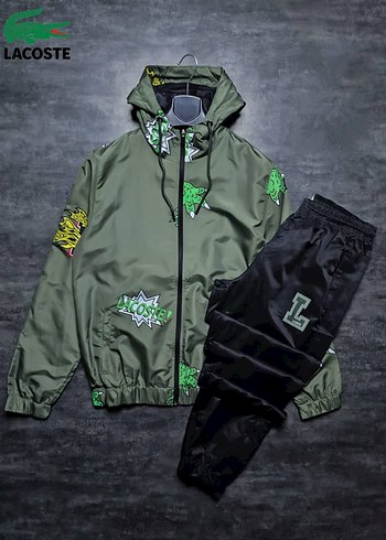 Lacoste Kapüşonlu Eşofman Takımı - Görsel 2