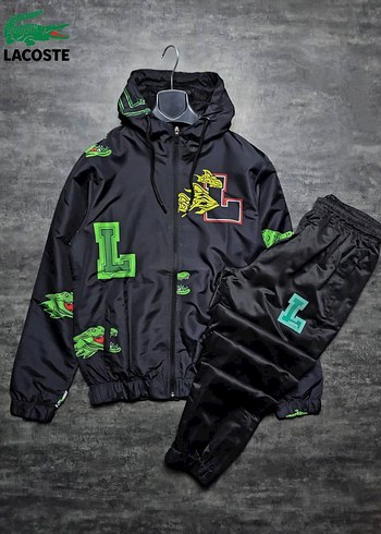 Lacoste Kapüşonlu Eşofman Takımı - Görsel 5