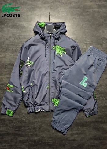 Lacoste Kapüşonlu Eşofman Takımı - Görsel 3