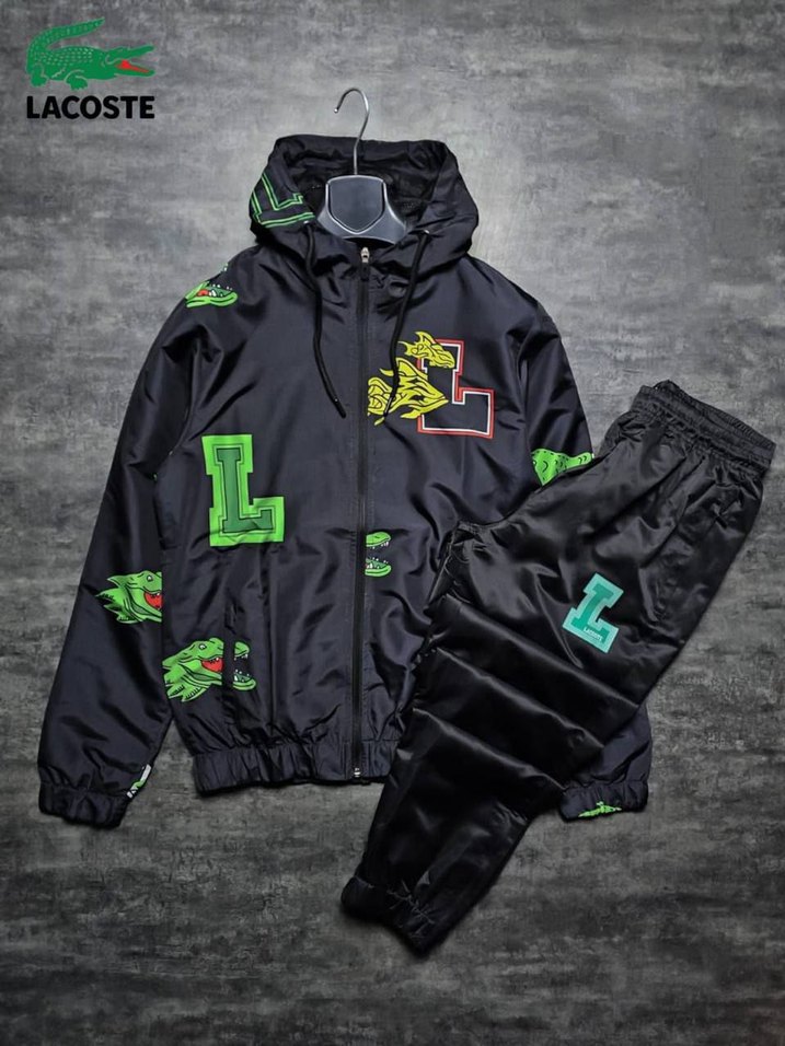 Lacoste Kapüşonlu Eşofman Takımı - Görsel 5