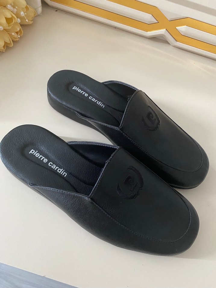 Pierre Cardin Siyah Erkek Ev Terliği - Görsel 2