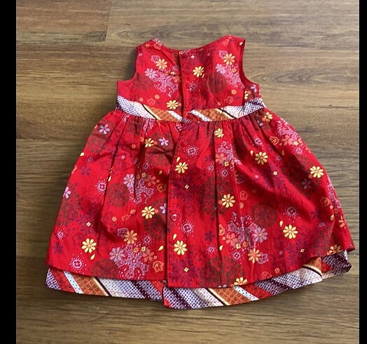 6-9 Ay Beden #kız#bebek#elbise#6ay#9ay#kırmızı
