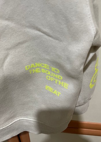 #ZARA MARKA Bej Erkek Çocuk Baskılı Sweatshirt - Görsel 7