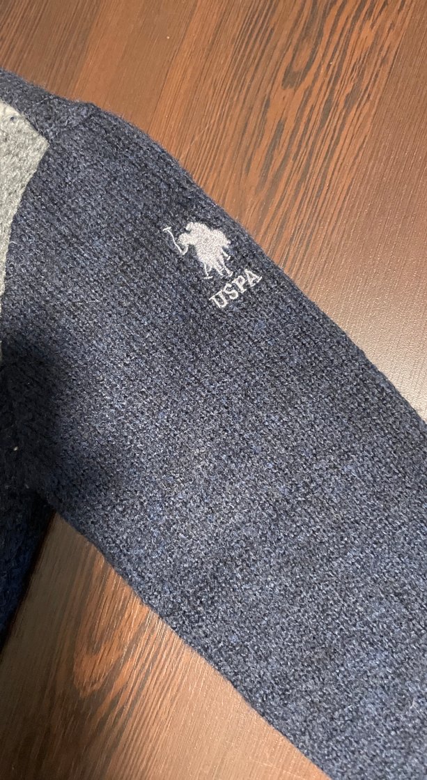 Erkek Çocuk lacivert Uzun Kollu Triko Kazak - Görsel 4