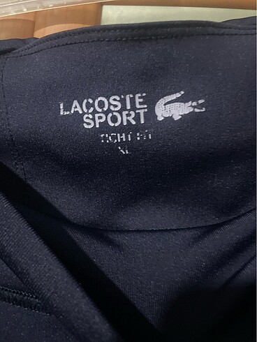 xl Beden lacivert Renk #Lacoste spor Tayt orijinal