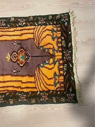 Diğer #Antika yün seccade el dokuması