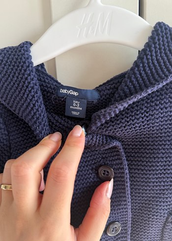 GAP bebek hırka - Görsel 3