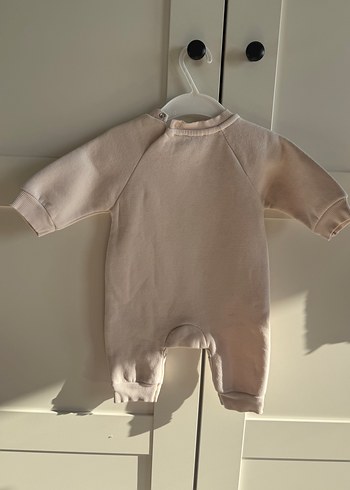 Bej Pamuklu Erkek Bebek Tulum - Görsel 3