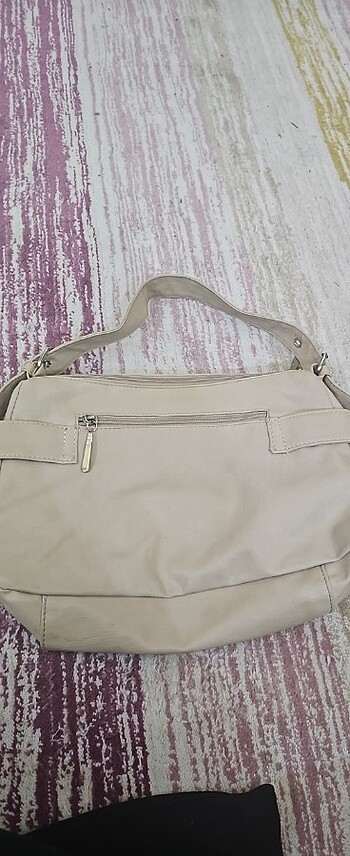 Zara KREM RENGI CANTA