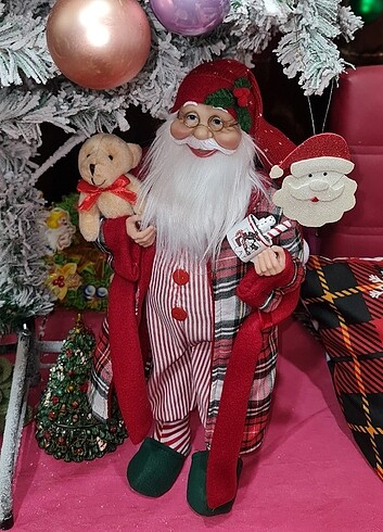 Diğer 45cm pijamalı noel baba