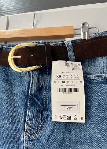 m Beden Zara mom jean