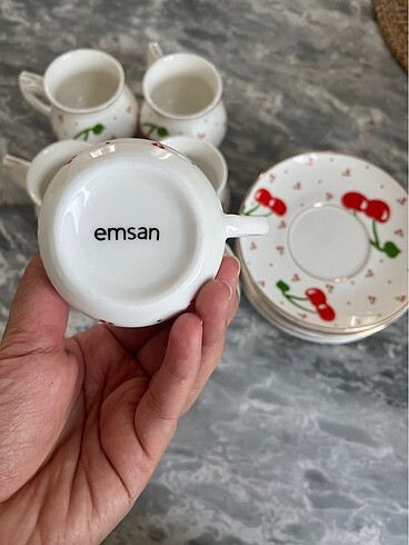 Beden Emsan 6 kişilik fincan takımı