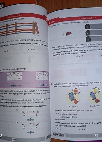  Beden Renk Gerçek başarı yayınları 7. Sınıf matematik soru Bankası 