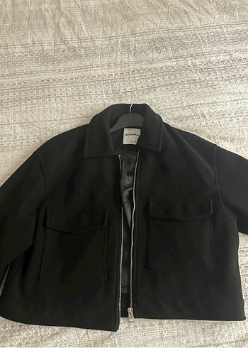 Bershka Siyah Bomber Ceket Bershka