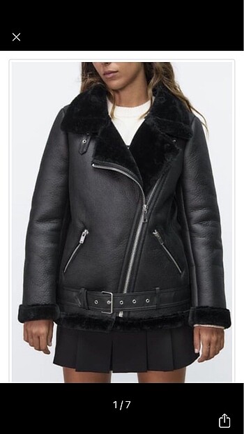 Zara biker mont