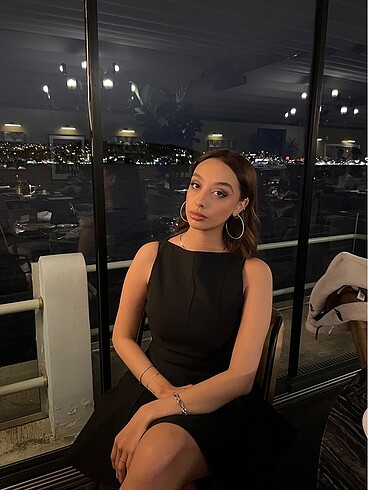 Zara Zara siyah elbise