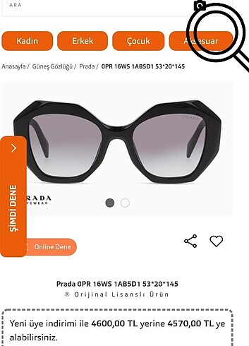 Prada Güneş Gözlügü