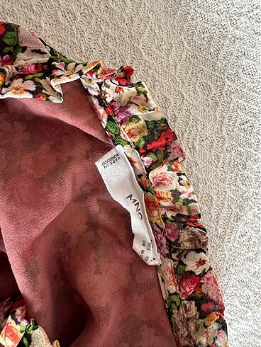 Mango marka çiçekli elbise - Görsel 3