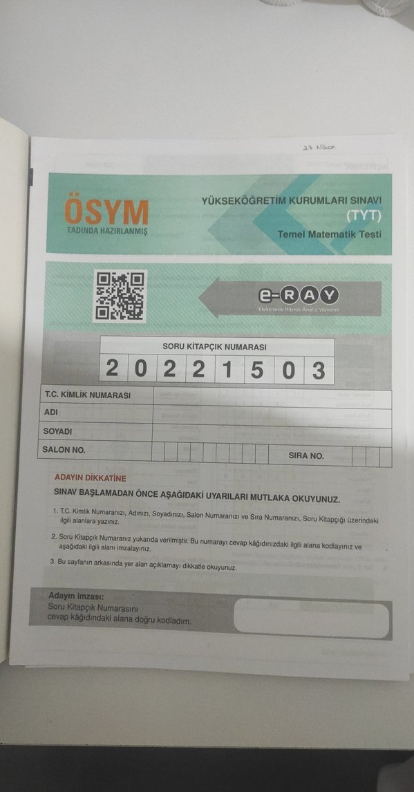 TYT Matematik 12 Deneme Kitabı - Görsel 2