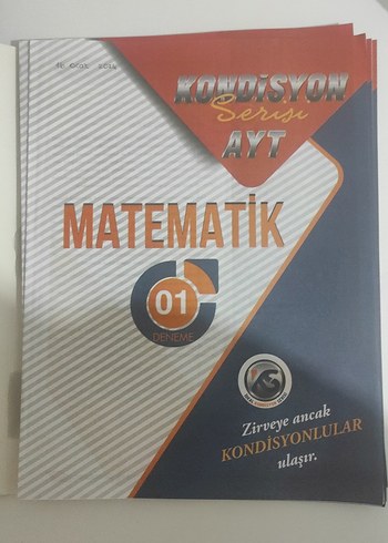 AYT İdeal Kondisyon Matematik Denemesi Kitabı - Görsel 2