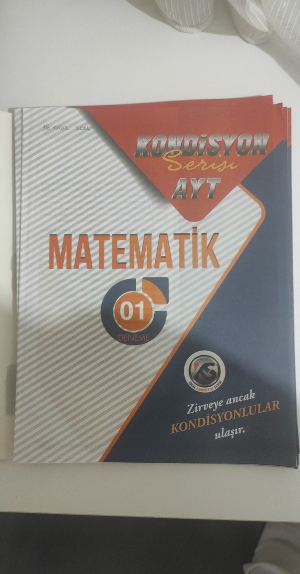 AYT İdeal Kondisyon Matematik Denemesi Kitabı - Görsel 2