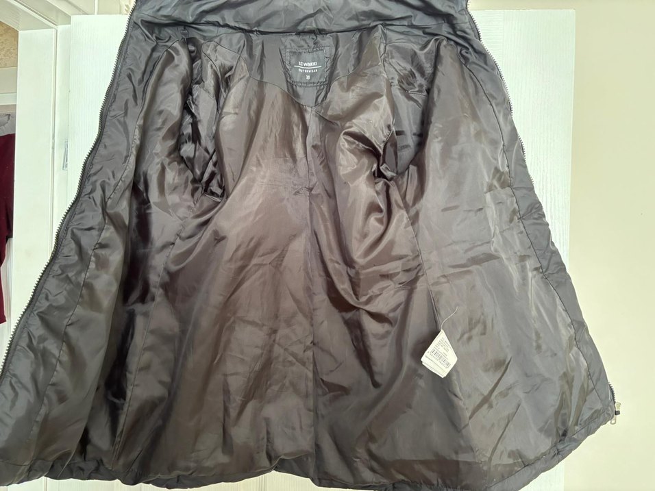 Siyah Kadın Suni Kürklü Günlük Mont - Görsel 4