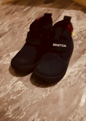Siyah Benetton Erkek Çocuk Lacivert süet
Bot - Görsel 2