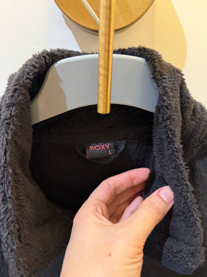 ROXY Gri Fermuarlı bayan Polar - Görsel 3