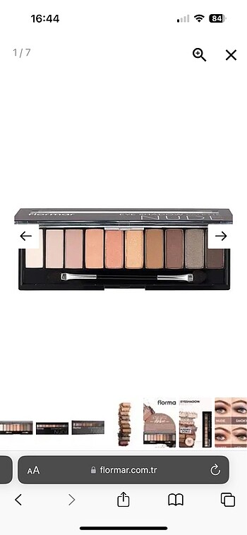 Flormar Flormar Far Paleti