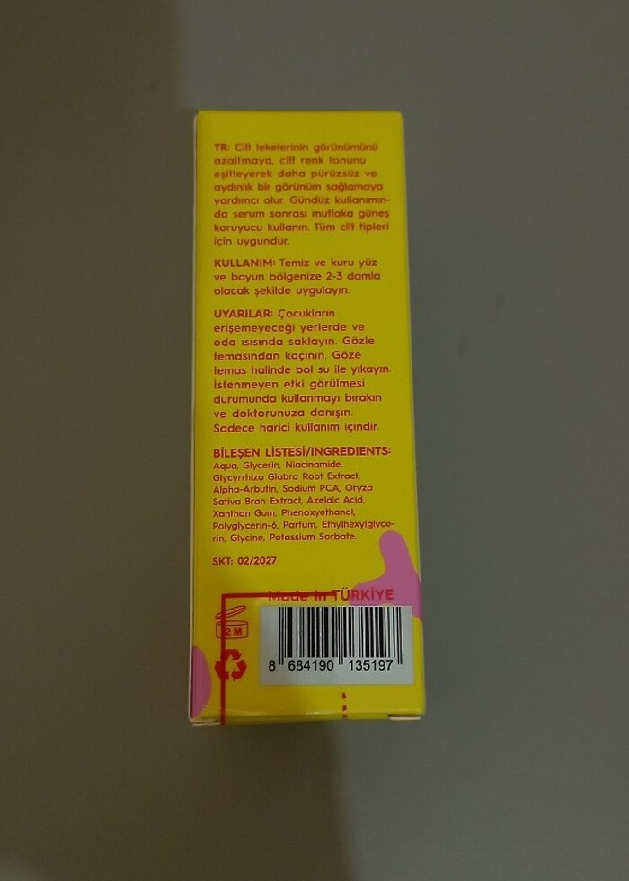 Olalab leke karşıtı cilt serumu - Görsel 2
