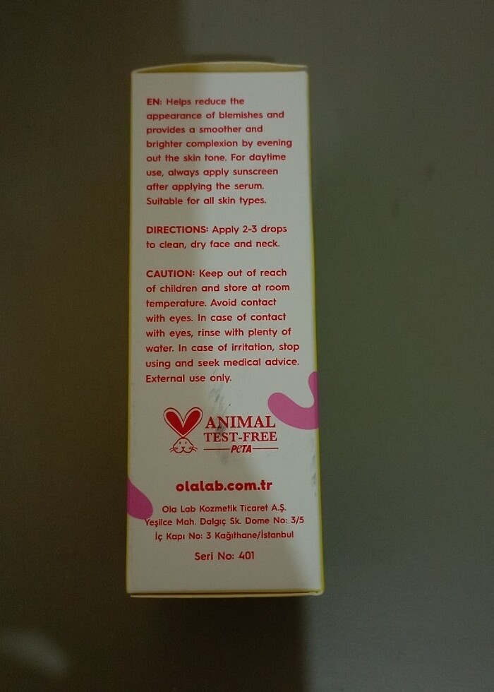 Olalab leke karşıtı Alpha arbutin serum - Görsel 3