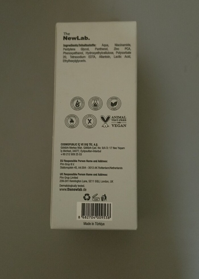 The NewLab akne karşıtı niacinamide serum - Görsel 3