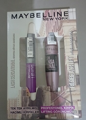 Maybelline New York Lash sensational maskara + falsies Lash lift