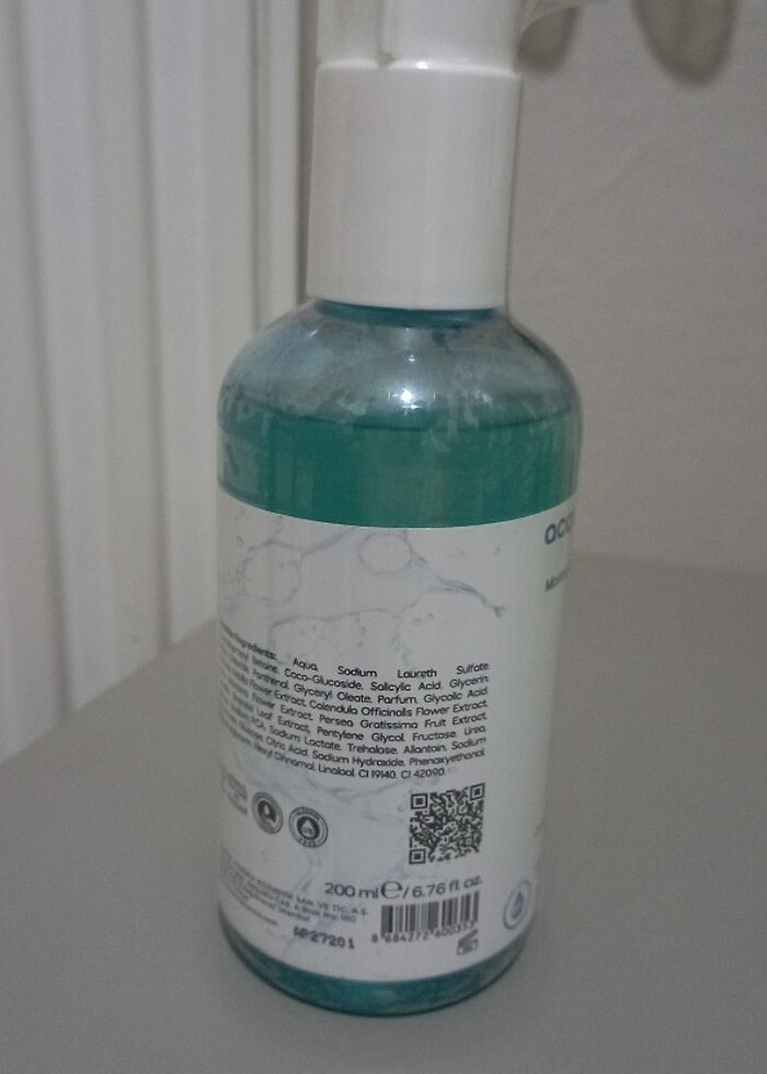 Acqua perfection Yüz Temizleme Jeli  - Görsel 3