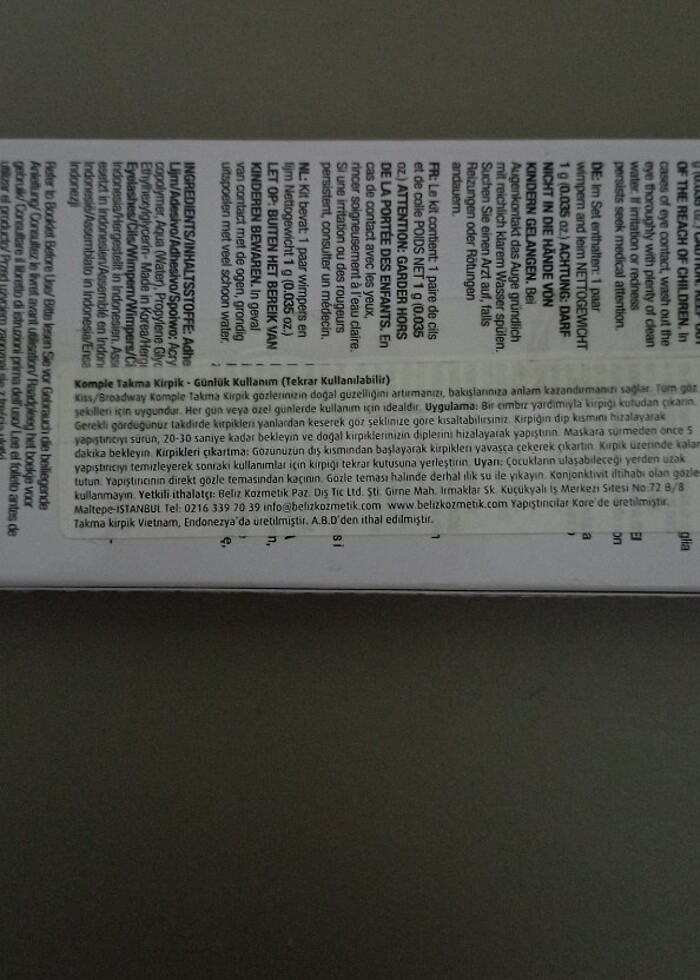 Kiss Takma Kirpik - Görsel 3