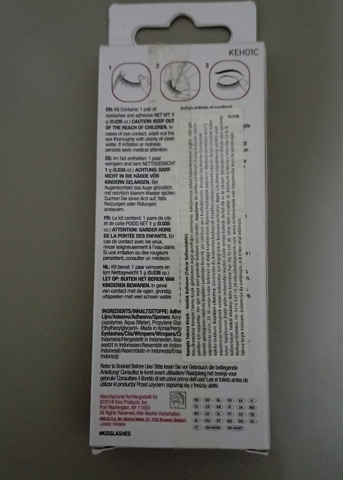 Kiss Takma Kirpik - Görsel 4