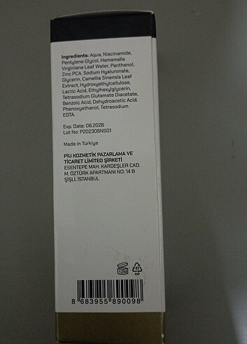 Piu Niacinamide Serum - Görsel 4