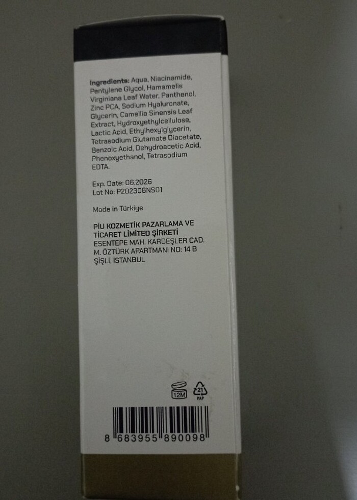 Piu Niacinamide Serum  - Görsel 3