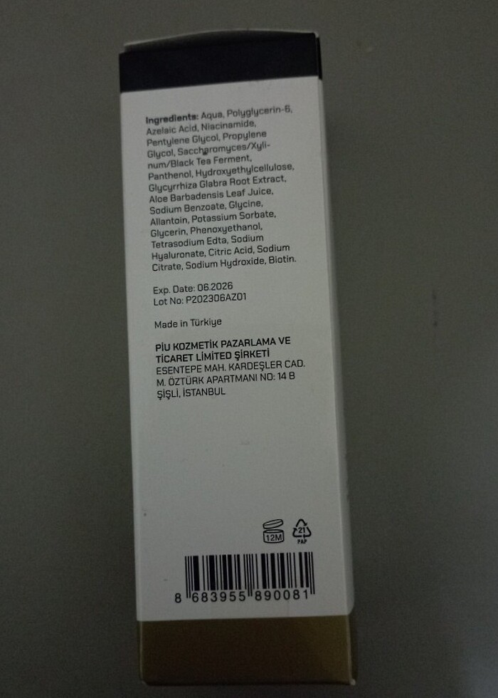 Piu Azeleik asit serum - Görsel 3