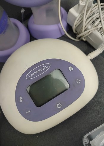 Çift Elektrikli Göğüs Pompası Mor - Görsel 10