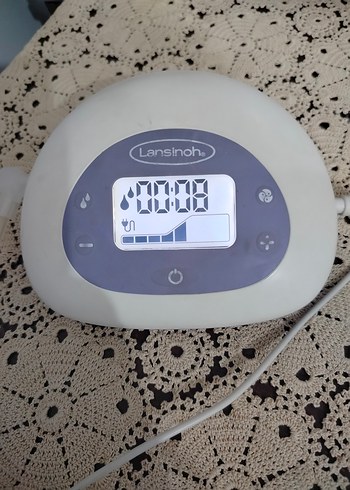 Çift Elektrikli Göğüs Pompası Mor - Görsel 2