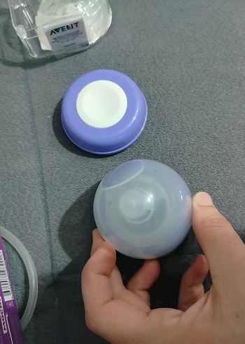 Çift Elektrikli Göğüs Pompası Mor - Görsel 9