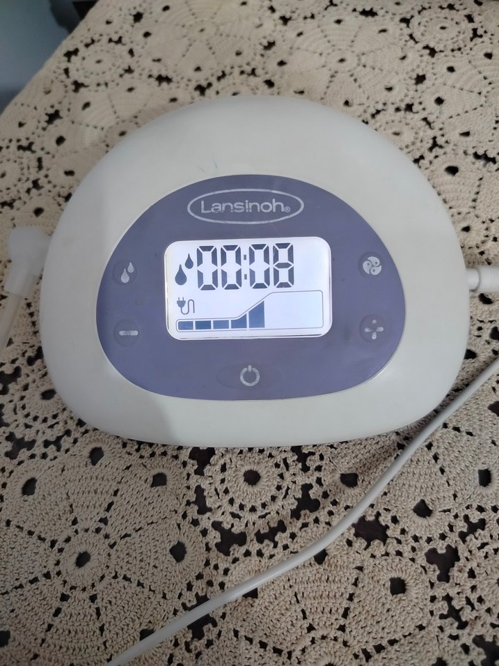 Çift Elektrikli Göğüs Pompası Mor - Görsel 2