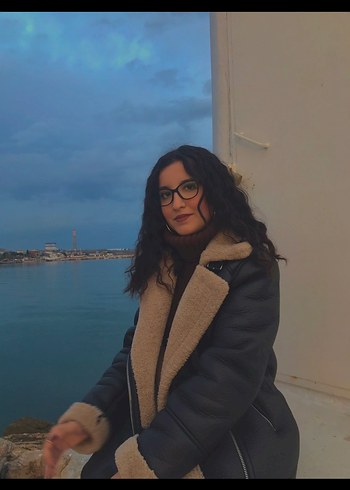 s Beden siyah Renk Kürk Detaylı Kahverengi Deri Kadın Ceket