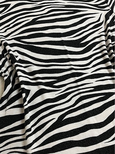 l Beden Zebra desen kısa kollu