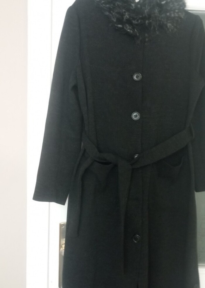 İnce kaşe pardesü - Görsel 2