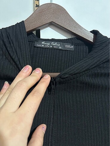 Diğer Kapüşonlu crop